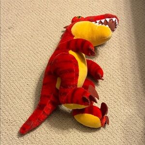 Build-A-Bear Red Dinosaur Plush